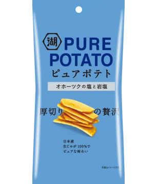 Koikeya Pure Potato Atsugiri Hitokuchi Ohotsuku Salt