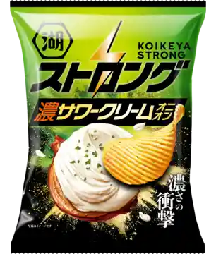 Koikeya Strong Thick Sour Cream Onion