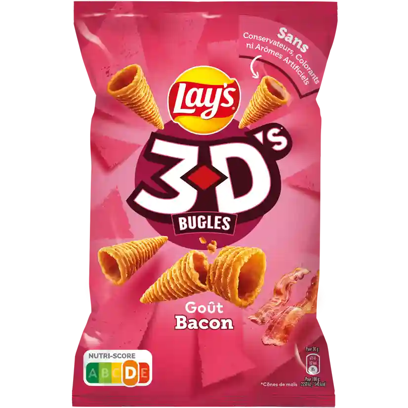 Lay's 3D Bugles Bacon