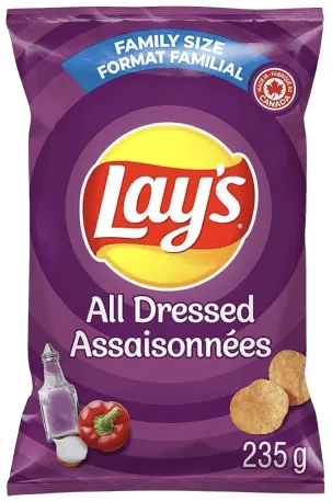 Lay's All Dressed