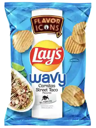 Lay's Flavor Icons Wavy Carnitas Street Taco