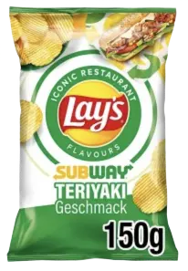 Lay's Iconic Restaurant Subway Teriyaki