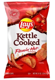 Lay's Kettle Cooked Flamin' Hot