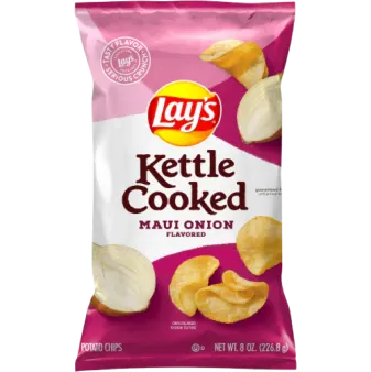 Lay's Kettle Cooked Maui Onion