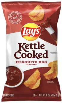 Lay's Kettle Cooked Mesquite Barbecue