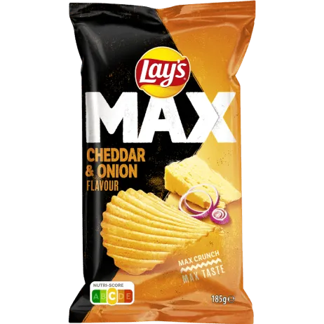 Lay's Max Cheddar & Onion