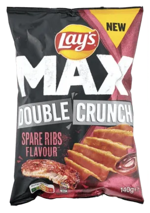 Lay's Max Double Crunch Spare Ribs