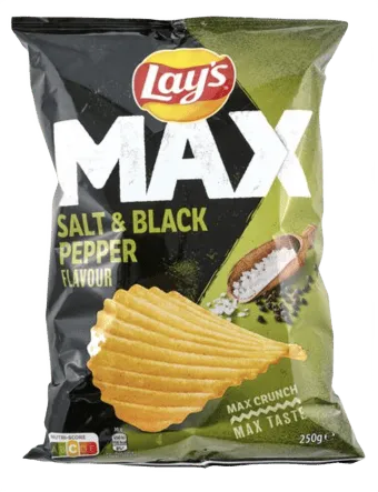 Lay's Max Salt & Black Peper