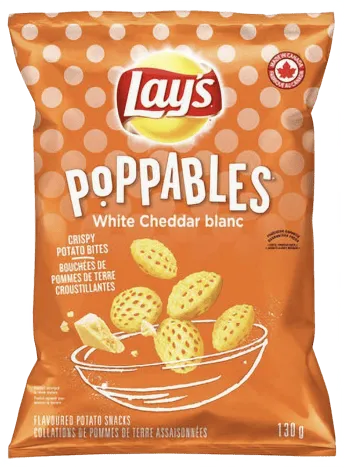 Lay's Poppables White Cheddar Blanc