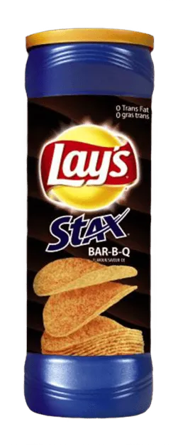 Lay's Stax Bar-b-q