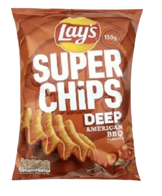 Lay's Super Chips Deep American BBQ