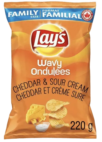 Lay's Wavy Cheddar & Sour Cream