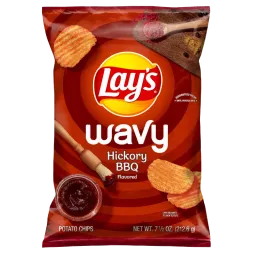 Lay's Wavy Hickory BBQ