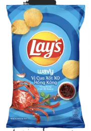 Lay's Wavy Hong Kong Crab XO Sauce