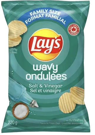 Lay's Wavy Salt & Vinegar