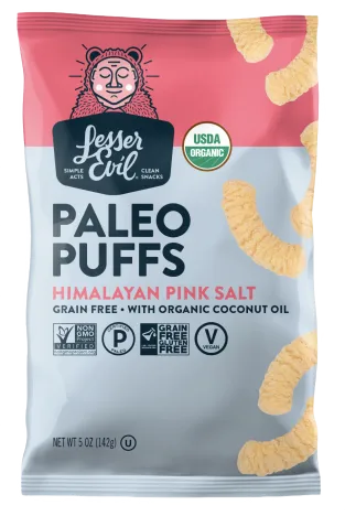 LesserEvil Paleo Puffs Himalayan Pink Salt