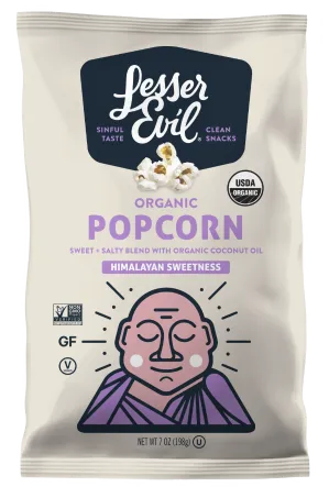 LesserEvil Popcorn Himalayan Sweetness