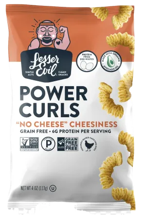 LesserEvil Power Curls "No Cheese" Cheesiness