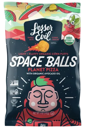 LesserEvil Space Balls Planet Pizza