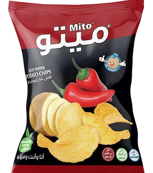 Mito Hot Pepper Potato Chips