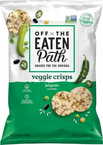 Off The Eaten Path Veggie Crisps Jalapeno