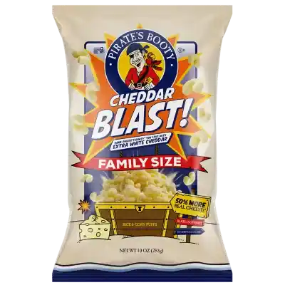 Pirate's Booty Cheddar Blast Extra White Cheddar