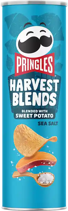 Pringles Harvest Blends Sweet Potato Sea Salt