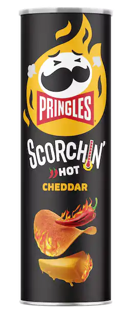 Pringles Scorchin' Cheddar