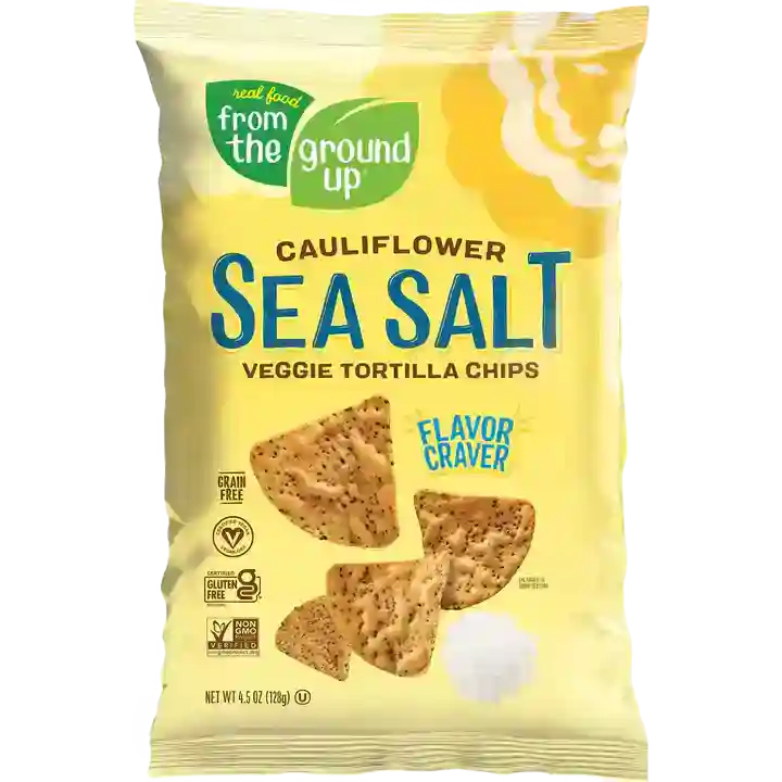 Sea Salt Cauliflower Tortilla Chips