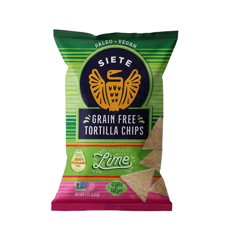 Siete Lime Grain Free Tortilla Chips