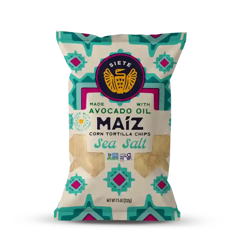 Siete Maiz Sea Salt Totopos Corn Tortilla Chips