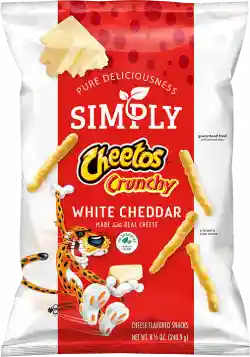 Simply Cheetos Crunchy White Cheddar