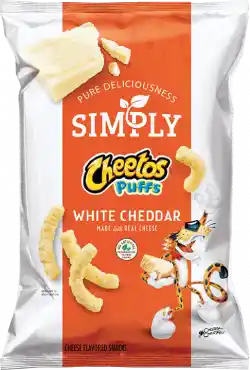 Simply Cheetos Puffs White Cheddar