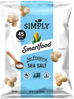 Simply Smartfood Air Popped Sea Salted Popcorn