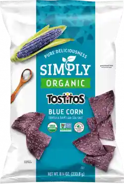 Simply Tostitos Organic Blue Corn