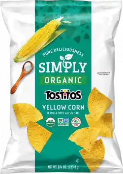 Simply Tostitos Organic Yellow Corn