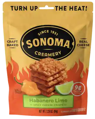 Sonoma Creamery Habanero Lime Spicy Cheese Crisps