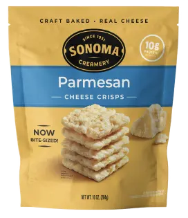 Sonoma Creamery Parmesan Cheese Crisps