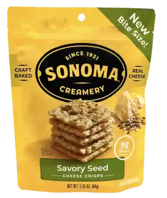 Sonoma Creamery Savory Seed Cheese Crisps