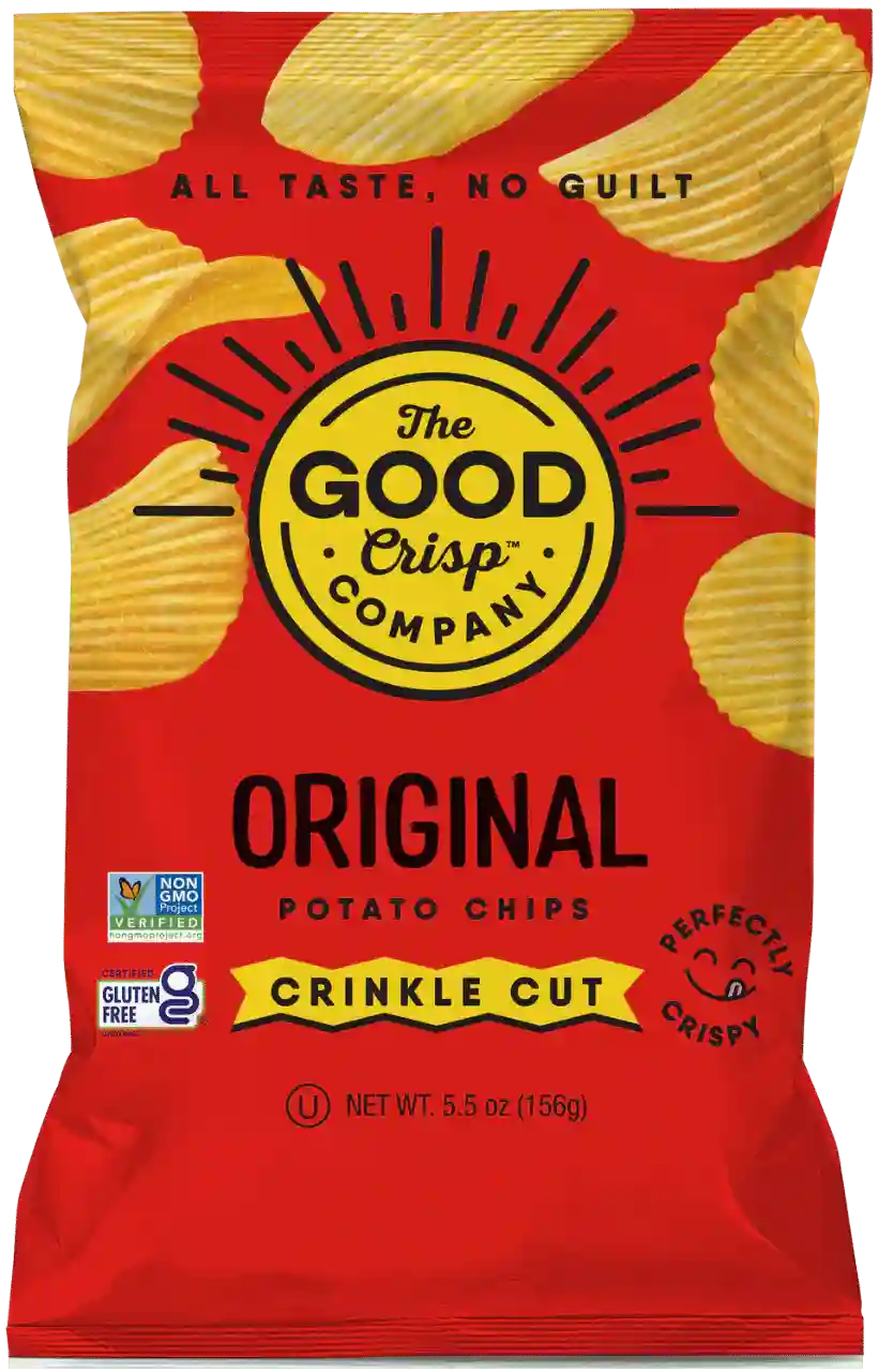 The Good Crisp Company Crinkle Cut Original Chips