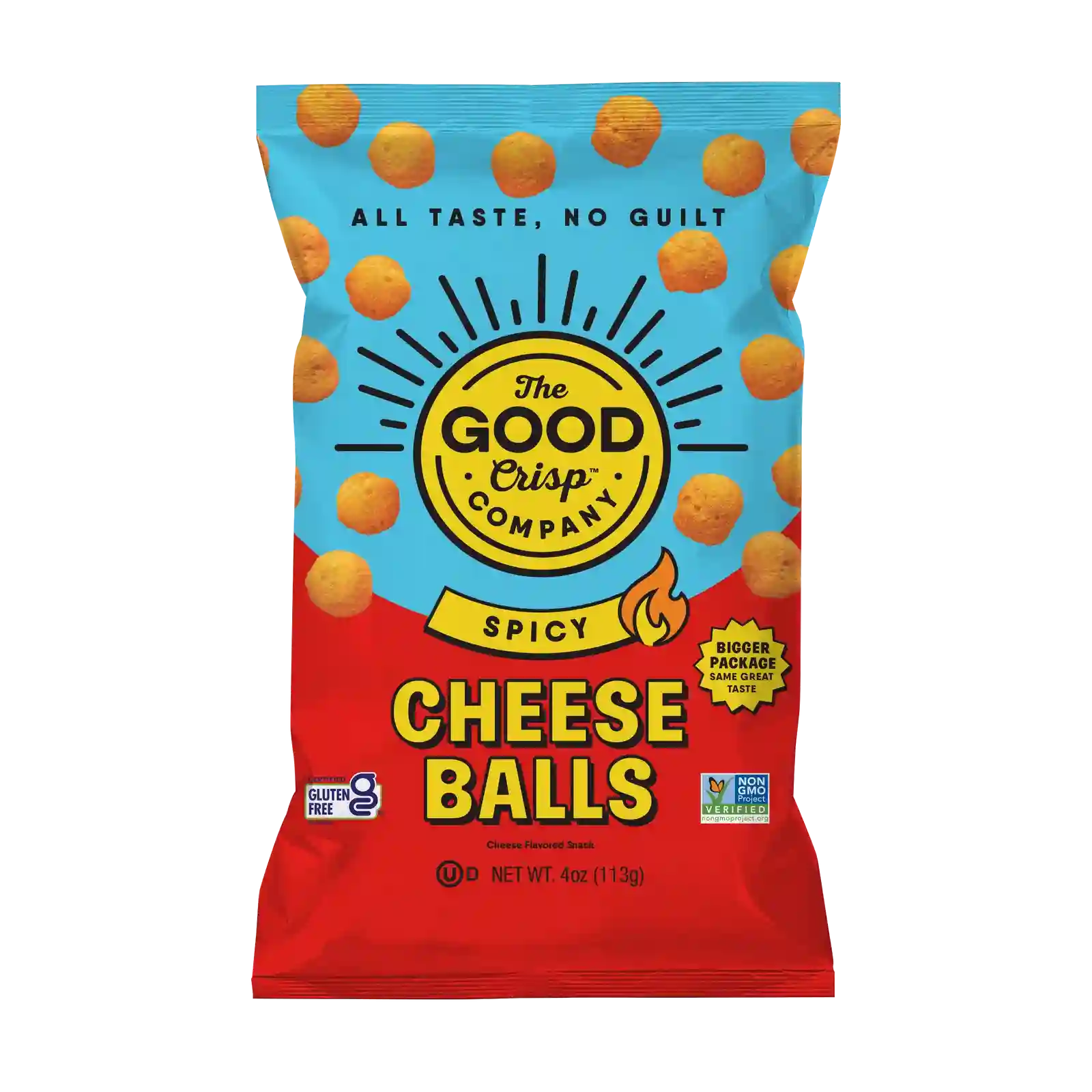 The Good Crisp Company Spicy Cheese Balls