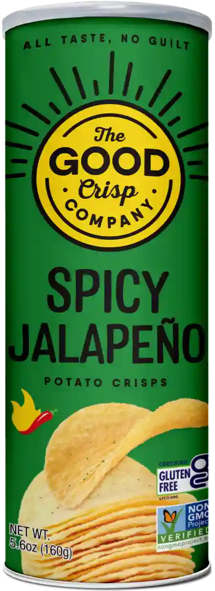 The Good Crisp Company Spicy Jalapeno