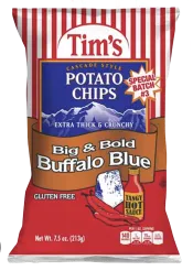 Tim's Cascade Snacks Big Bold Buffalo Blue