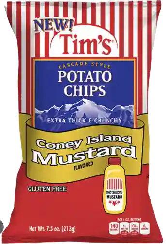 Tim's Cascade Snacks Coney Island Mustard