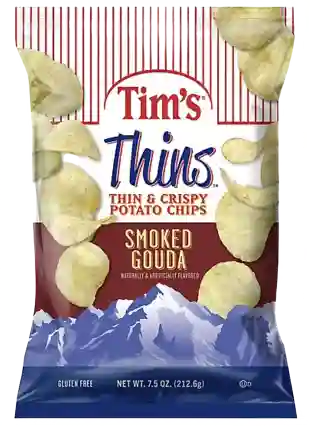 Tim's Cascade Snacks Thins Smoked Gouda