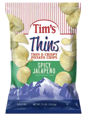 Tim's Cascade Snacks Thins Spicy Jalapeno