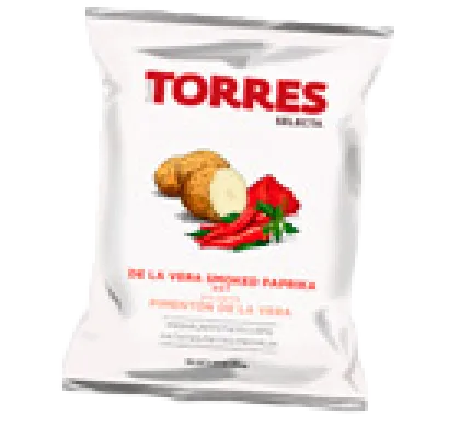 Torres Selecta Potato Chips De La Vera Hot Smoked Paprika