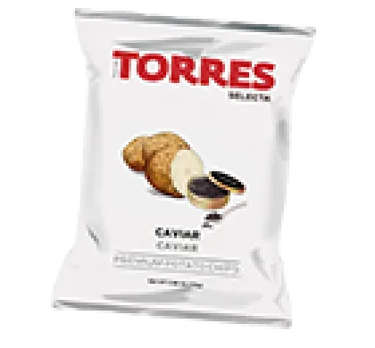 Torres Selecta Potato Chips With Caviar