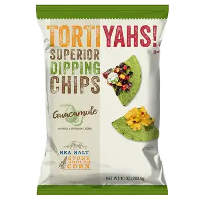 TORTIYAHS!® Superior Dipping Chips Guacamole