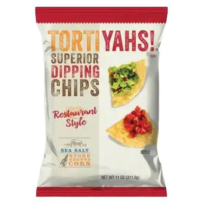 TORTIYAHS!® Superior Dipping Chips Restaurant Style Sea Salt